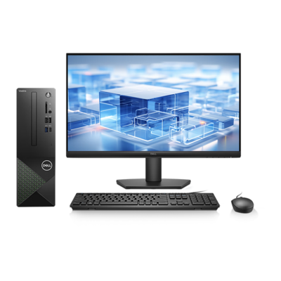 戴爾(DELL)國家補貼 成就3030S 臺式電腦(12代i3-12100 8G DDR5 512G)23.8護眼大屏 辦公學習機 圖文設計編程